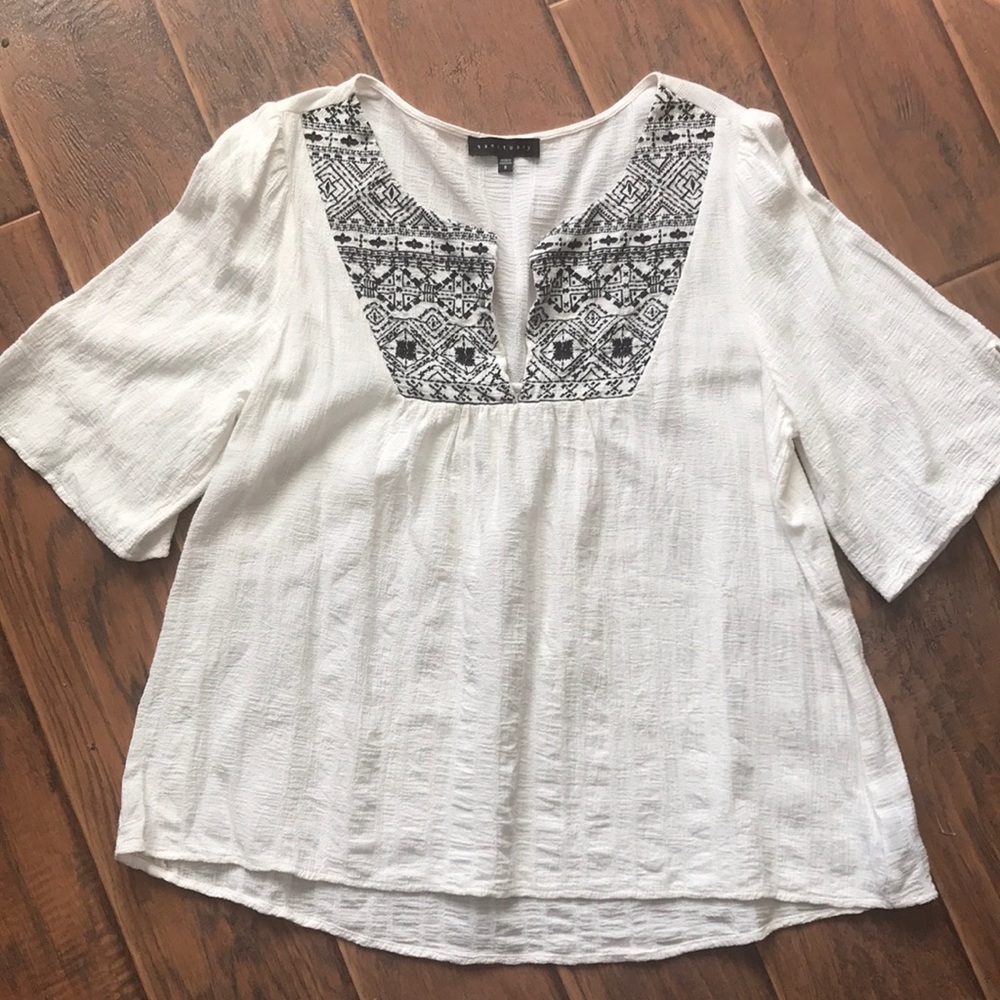 Sanctuary boho style bell shirt